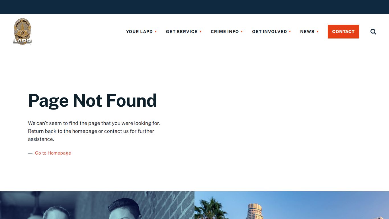 Records and Identification Division - LAPD Online